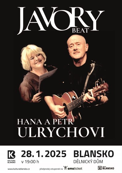 Plakát události Hana a Petr Ulrychovi - JAVORY BEAT