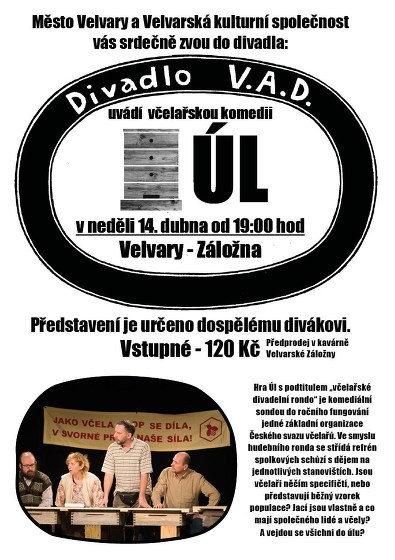 Plakát události Divadlo V.A.D. - Úl