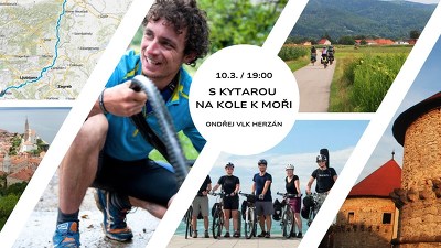 Plakát události S kytarou na kole k moři