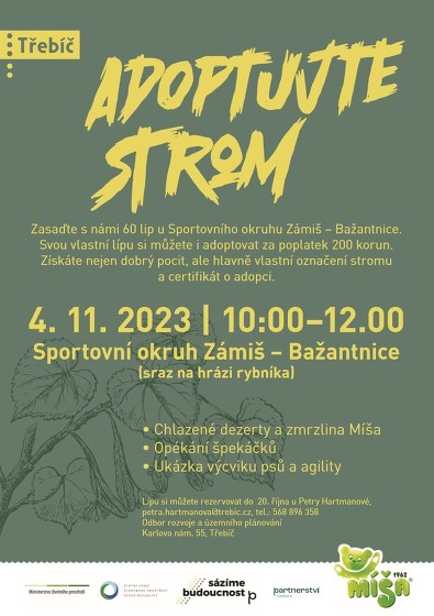 Plakát události Adoptujte strom