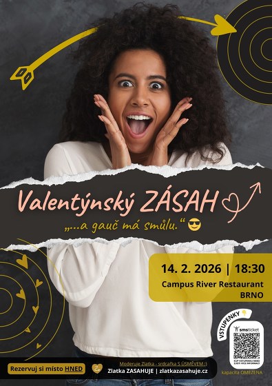 Plakát události Valentýnský zásah - a gauč má smůlu