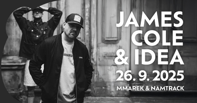 Plakát události JAMES COLE & IDEA / Velké Meziříčí / Panda
