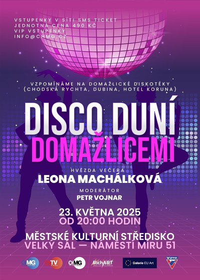 Plakát události Disko duní Domažlicemi