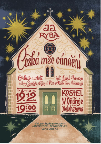 Plakát události Česká mše vánoční