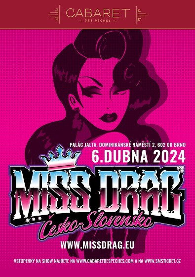 Plakát události Miss DRAG