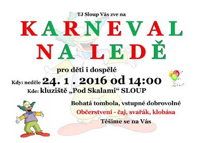 Plakát události Karneval na ledě