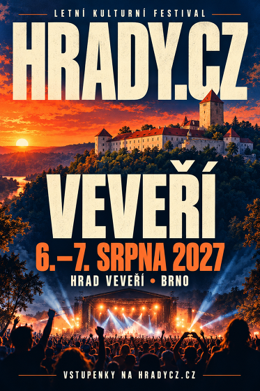 Plakát události Hrady 2027 - Veveří