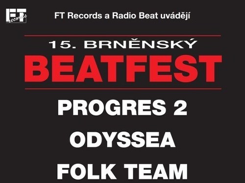 Plakát události 15. Brněnský Beatfest