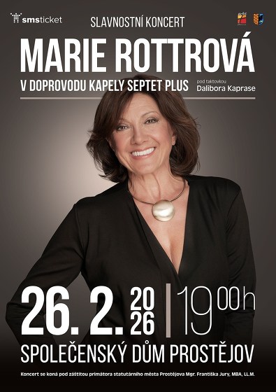 Plakát události Marie Rottrová & Septet Plus Dalibora Kaprase