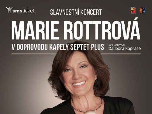Plakát události Marie Rottrová & Septet Plus Dalibora Kaprase