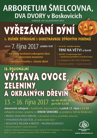 Plakát události 1. ročník dýňování s ochutnávkou dýňových pokrmů
