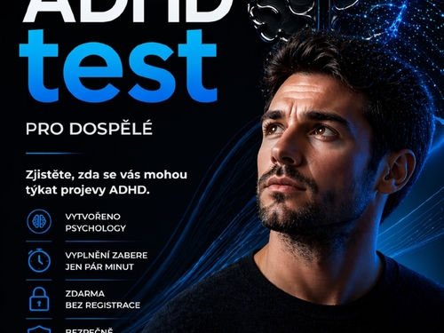 Online ADHD test pro dospělé zdarma