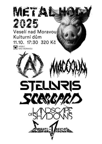 Plakát události Metal hody 2025