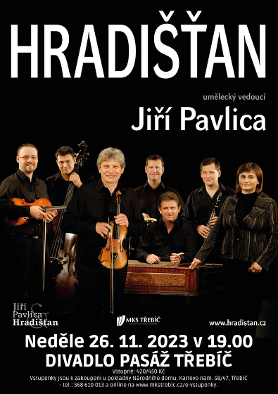 Plakát události Jiří Pavlica & Hradišťan