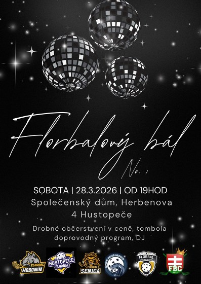 Plakát události Florbalový bál No.1