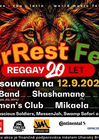 Plakát události ForRest Fest - Reggay 20yo