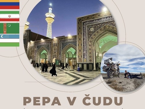 Plakát události Pepa v Čudu - Hedvábnou stezkou