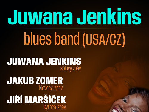 Plakát události Juwana Jenkins Blues Band