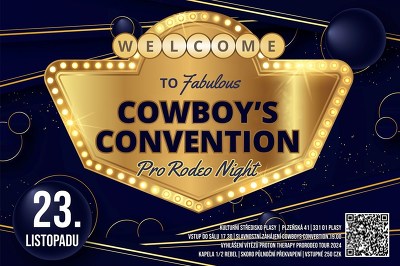 Plakát události Cowboys Convention 2024