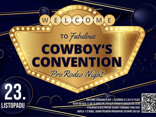 Plakát události Cowboys Convention 2024