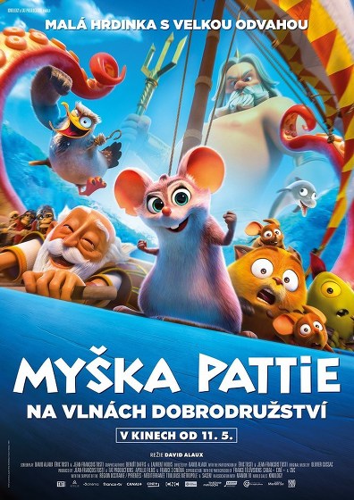 Plakát události Myška Pattie: Na vlnách dobrodružství