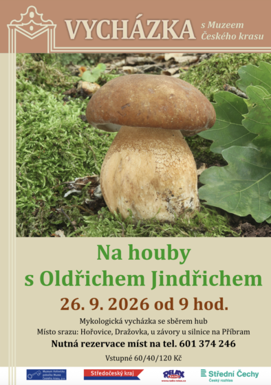 Plakát události Na houby s Oldřichem Jindřichem
