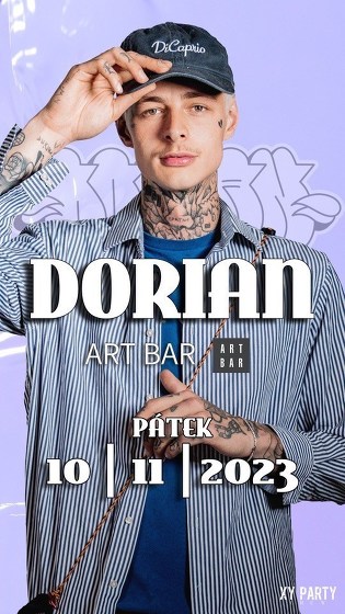 Plakát události Dorian v ArtBaru