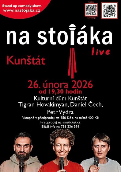 Plakát události Na Stojáka Kunštát