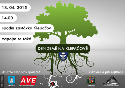 Plakát události Den země na Klepačově