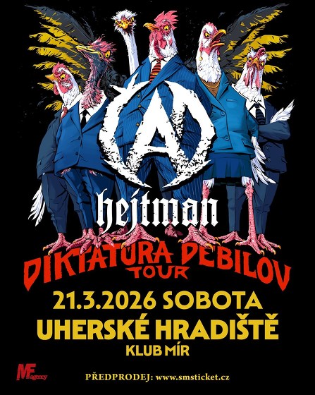 Plakát události Diktatura Debilov Tour 2026