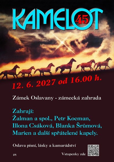 Plakát události Kamelot 45