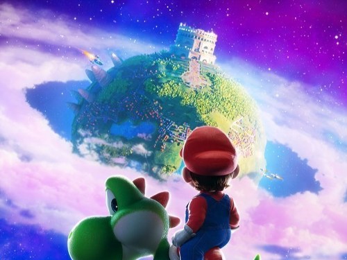 Plakát události Super Mario galaktický film