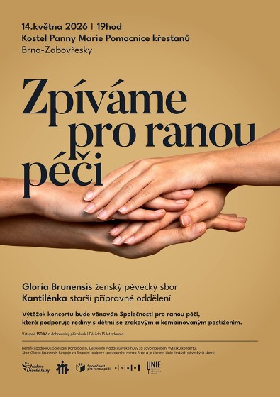 Plakát události Zpíváme pro ranou péči