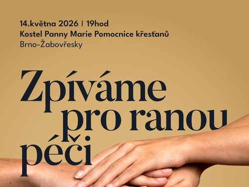 Plakát události Zpíváme pro ranou péči