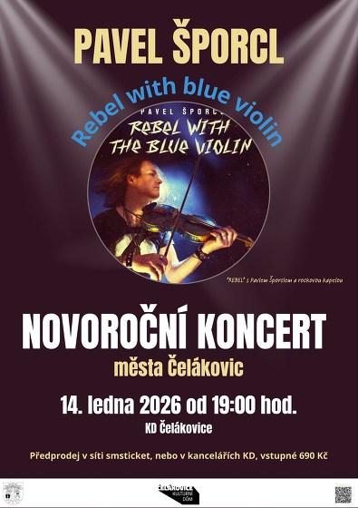 Plakát události Novoroční koncert města Čelákovic
