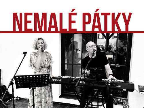 Plakát události Nemalé pátky v kinokavárně – Duo Vojtěch Svatoš a Hanka Pregrtová