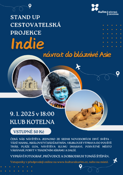Plakát události INDIE - návrat do bláznivé Asie