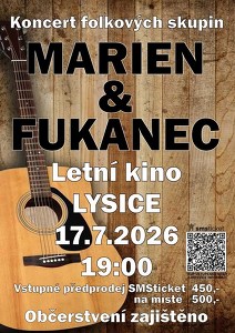 Koncert MARIEN a FUKANEC