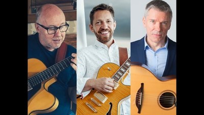 Plakát události Kytarové trio Šmoldas - Buckley - Clark