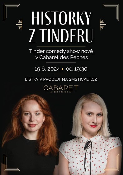Plakát události STAND - UP : Historky z Tinderu