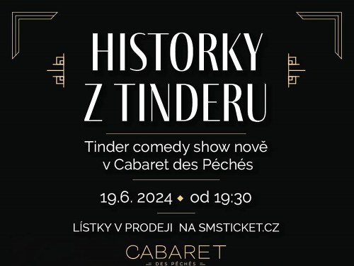 Plakát události STAND - UP : Historky z Tinderu