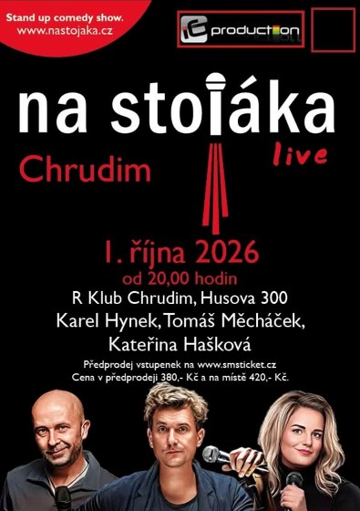 Plakát události Na stojáka - Chrudim