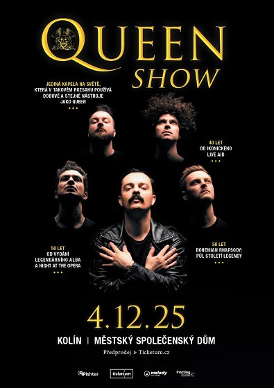 Plakát události QUEENSHOW Kolín