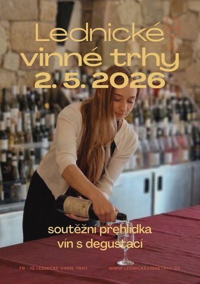 Plakát události Lednické vinné trhy 2026