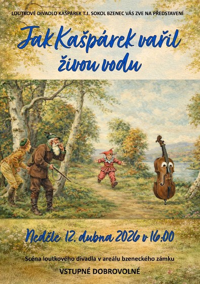 Plakát události Jak Kašpárek vařil živou vodu