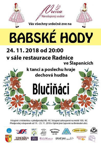 Plakát události Babské hody