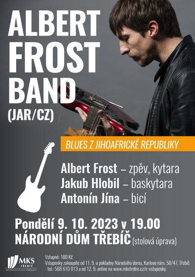 Plakát události Albert Frost Trio