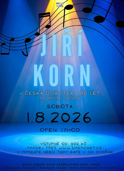 Plakát události Jiří KORN