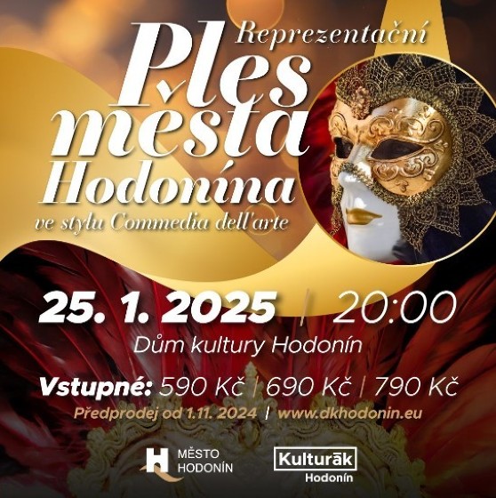 Plakát události Reprezentační ples města Hodonína