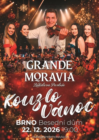 Plakát události Grande Moravia Ladislava Pavluše - KOUZLO VÁNOC